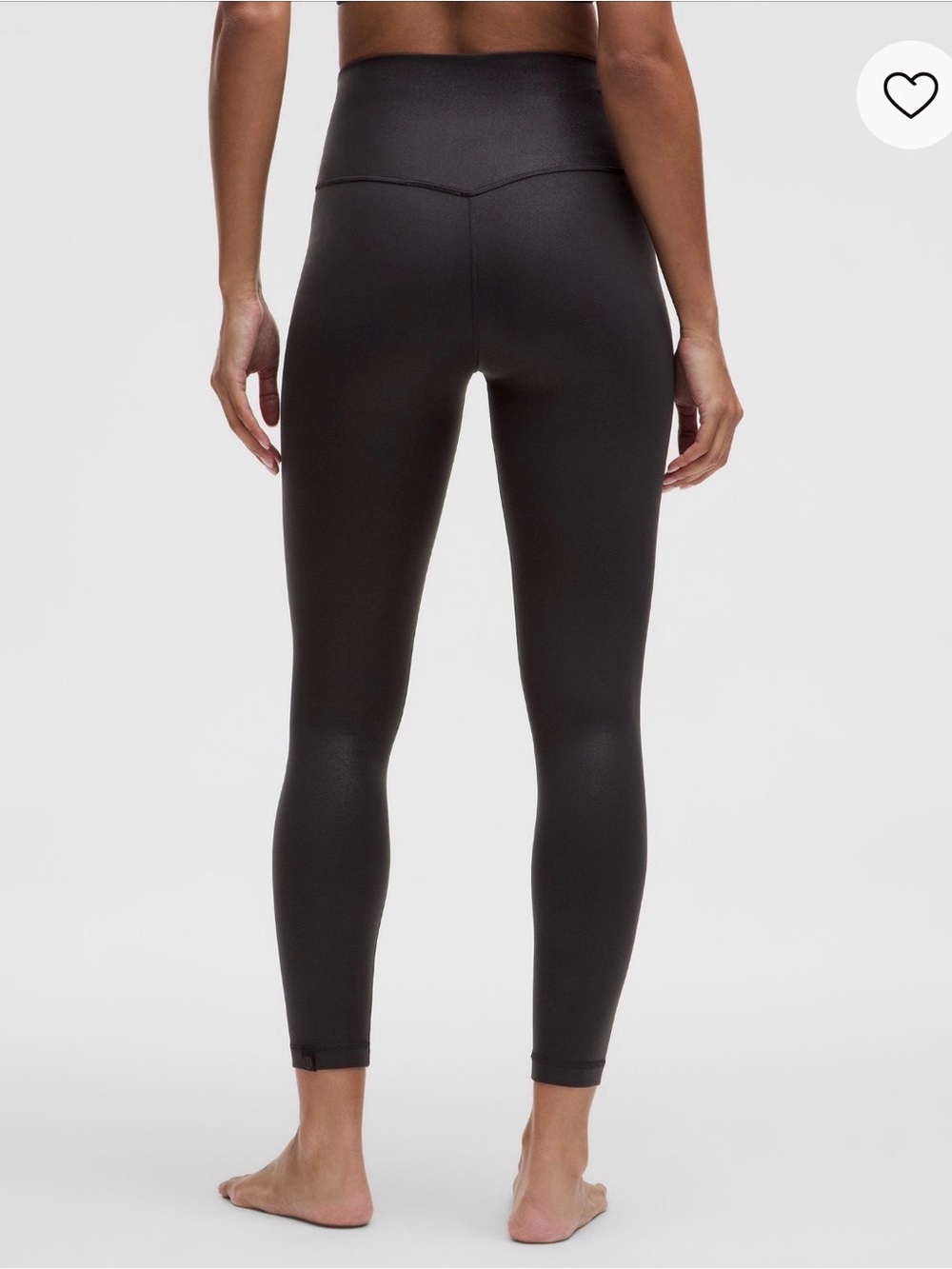 lululemon Align High-Rise Leggings 25” size 2 SHINE